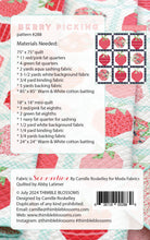 Berry Picking - PAPER pattern