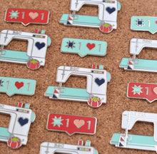 Sewing with B&C/IG Love Enamel Pins