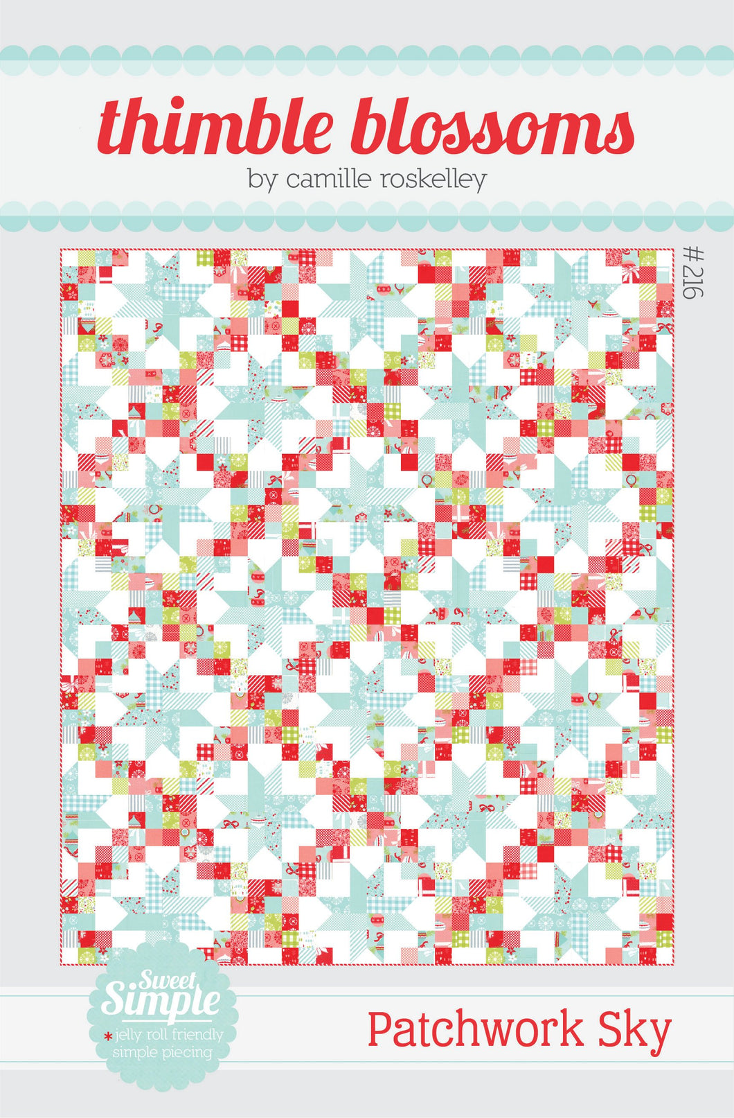 Patchwork Sky - PAPER pattern