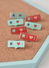 Sewing with B&C/IG Love Enamel Pins