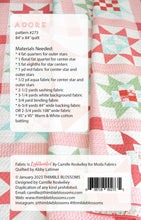 Adore - PDF pattern