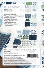 Hideaway - PDF pattern