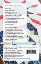 Simply Swoon - PAPER pattern