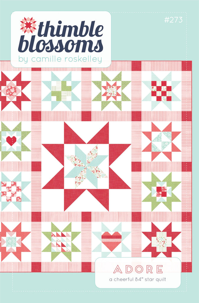 Adore PDF pattern Thimble Blossoms