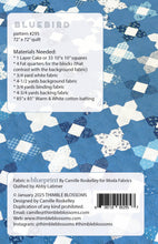 Bluebird - PAPER pattern
