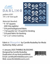 Little Darling - PAPER pattern
