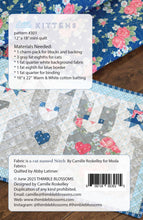 Little Kittens - PAPER pattern