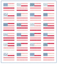 Stars and Stripes - PDF pattern (TWO SIZES)