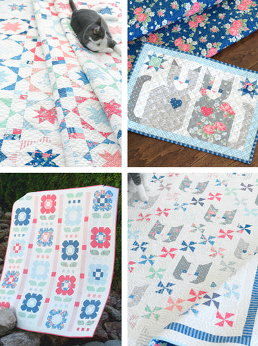 A cat named Stitch pattern bundle- PAPER