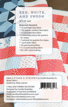 Red, White & Swoon - PAPER pattern