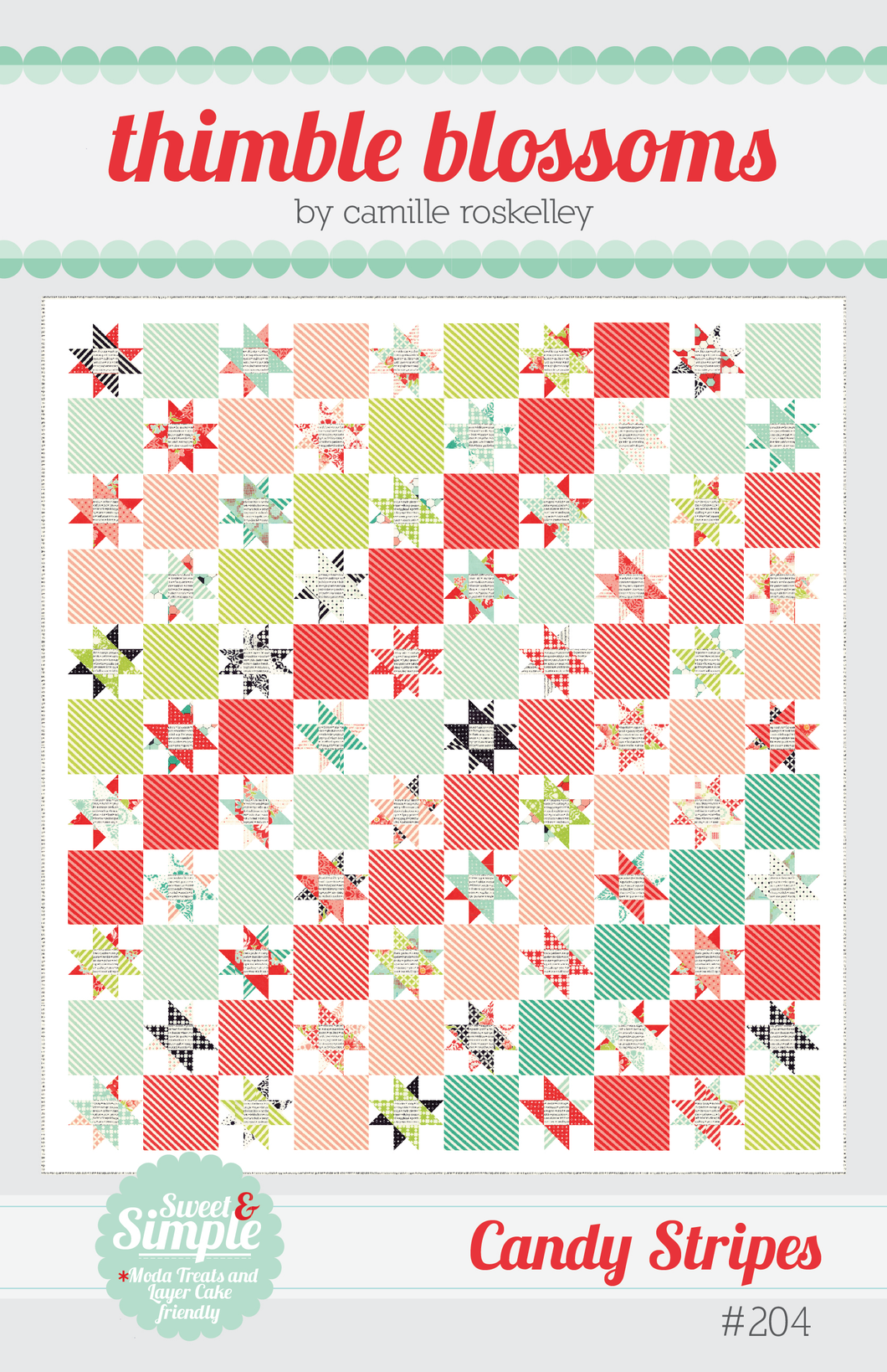 Candy Stripes - PDF pattern