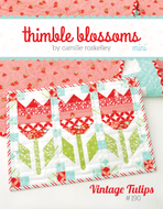 MINI Vintage Tulips - PDF pattern