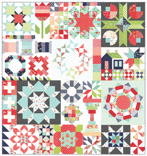 Thimble Blossoms Sampler PDF download