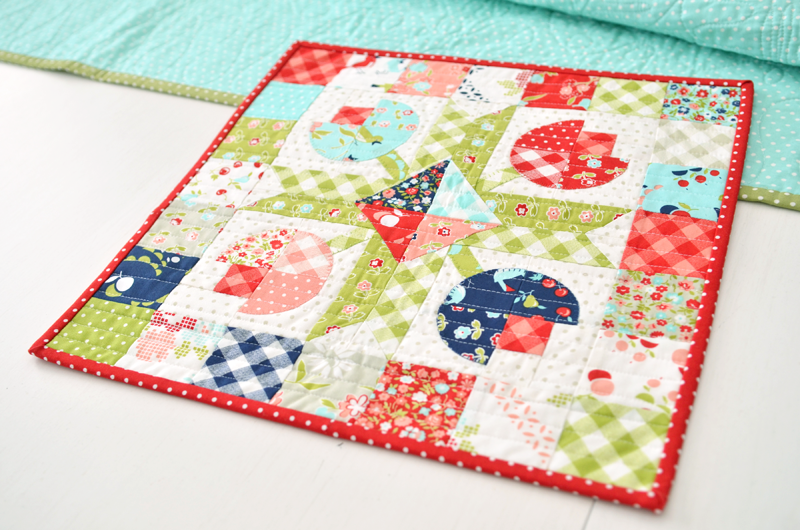 Patch Paper Example MINI Flower Patch - PAPER pattern – Thimble Blossoms