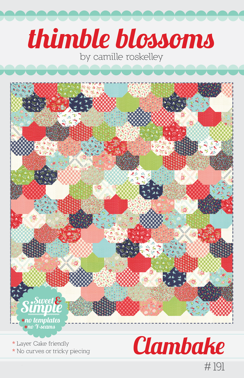 Clambake - PDF pattern – Thimble Blossoms