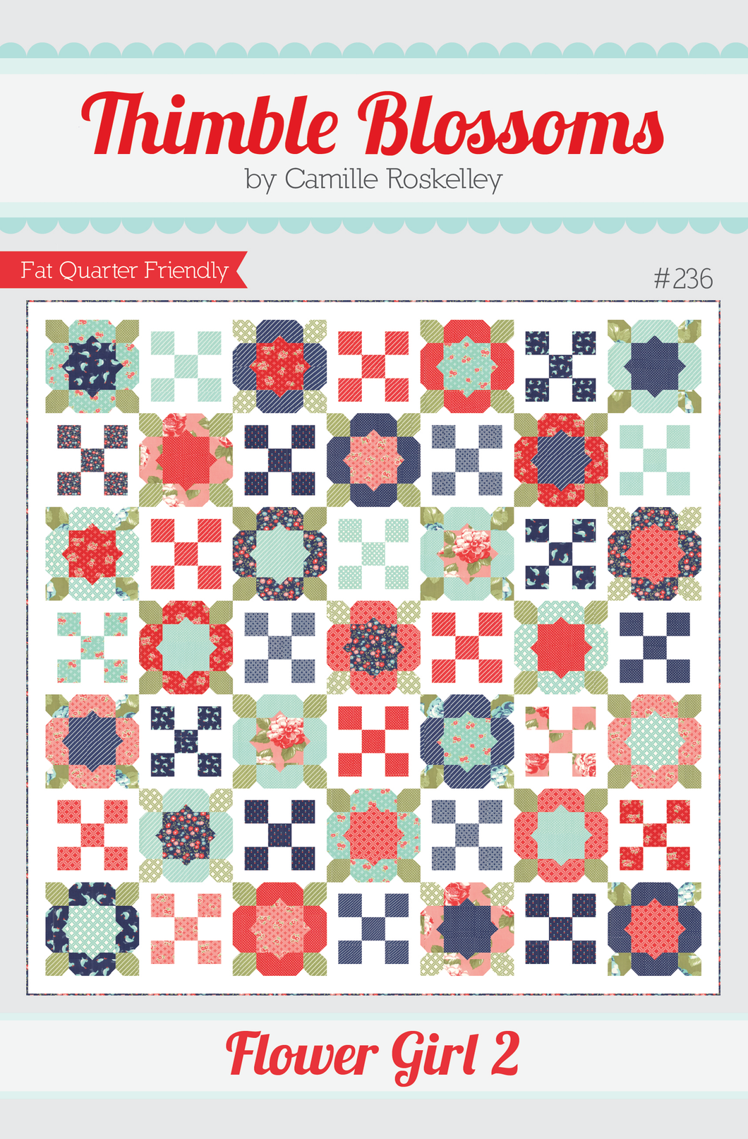 Flower Girl 2- Paper pattern